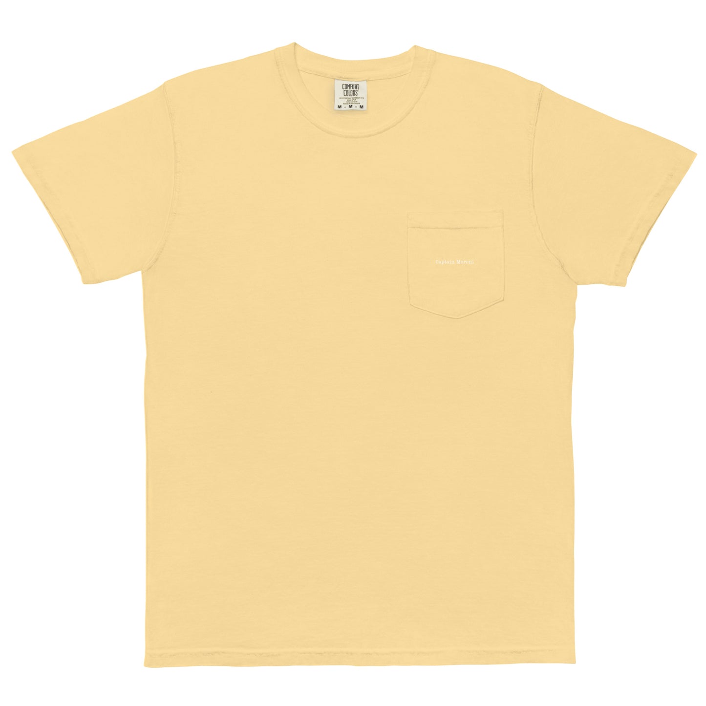 Title Of Liberty Unisex garment-dyed pocket t-shirt