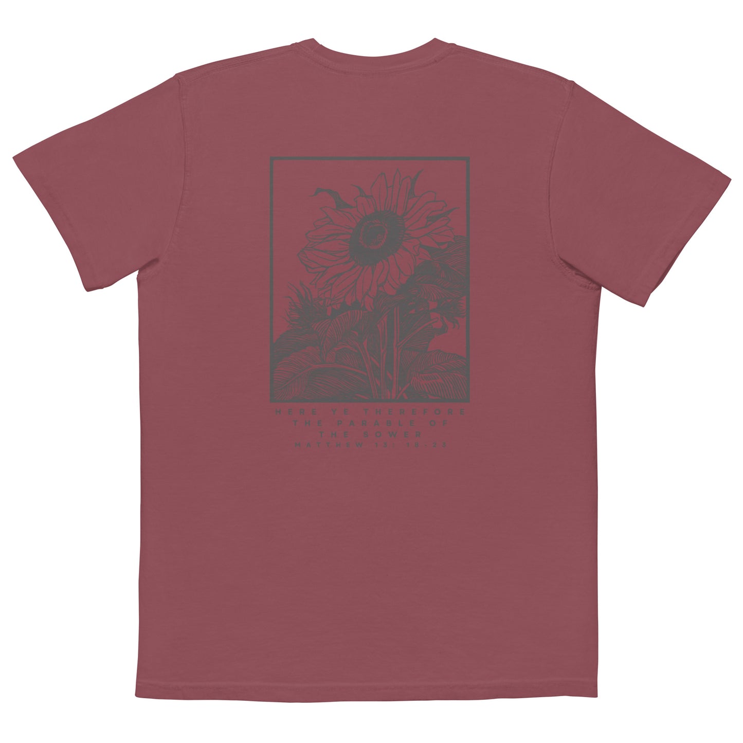 Parable Of The Sower Unisex garment-dyed pocket t-shirt