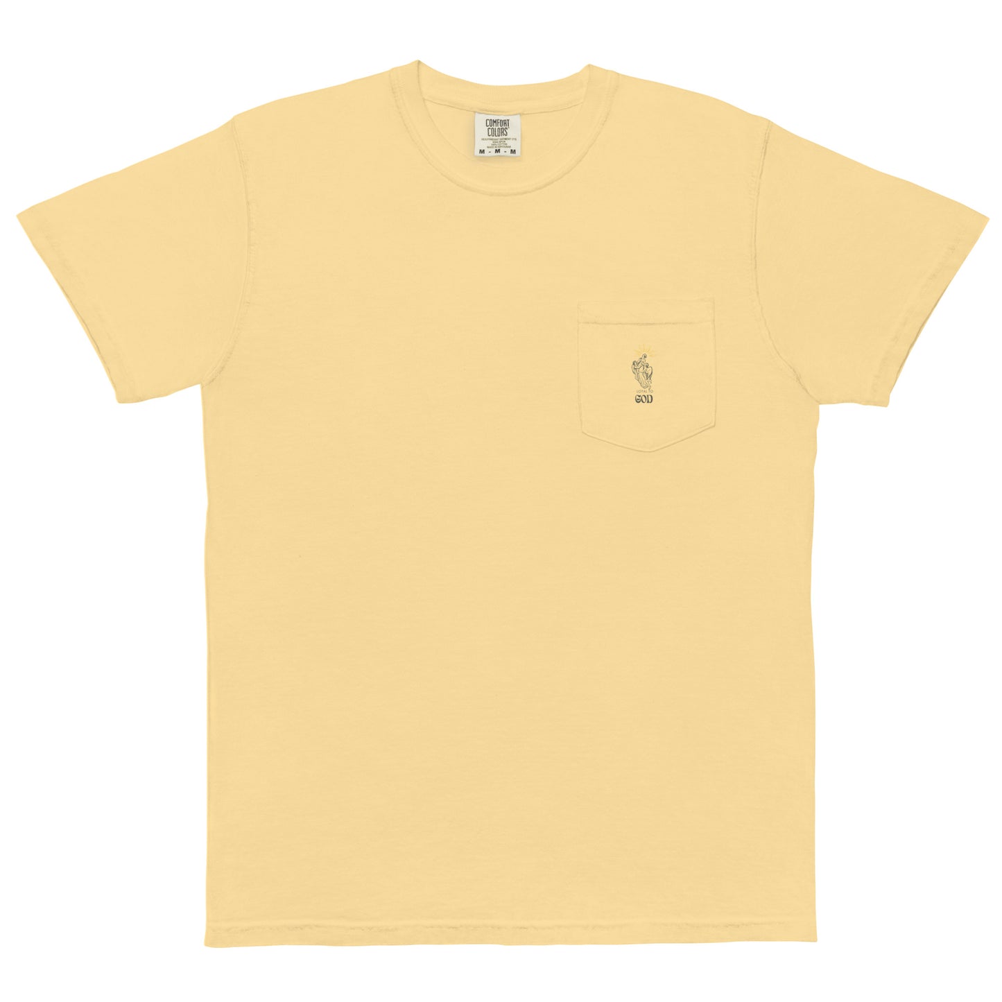 Loyal To God Unisex garment-dyed pocket t-shirt