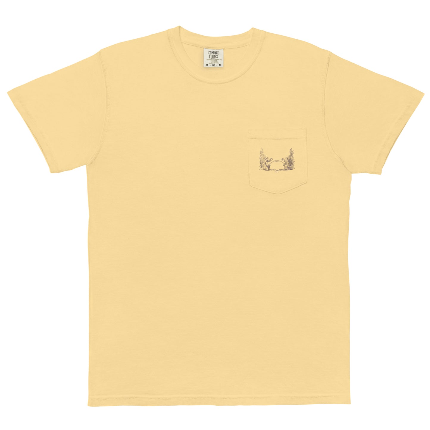 Repent Unisex garment-dyed pocket t-shirt