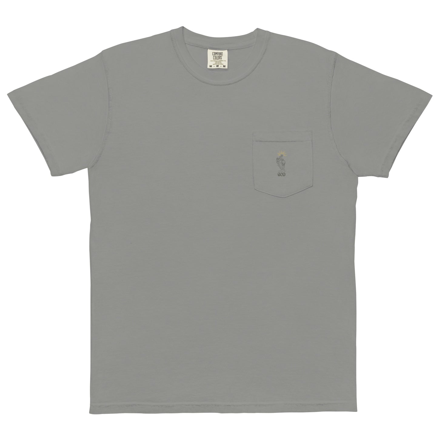 Loyal To God Unisex garment-dyed pocket t-shirt