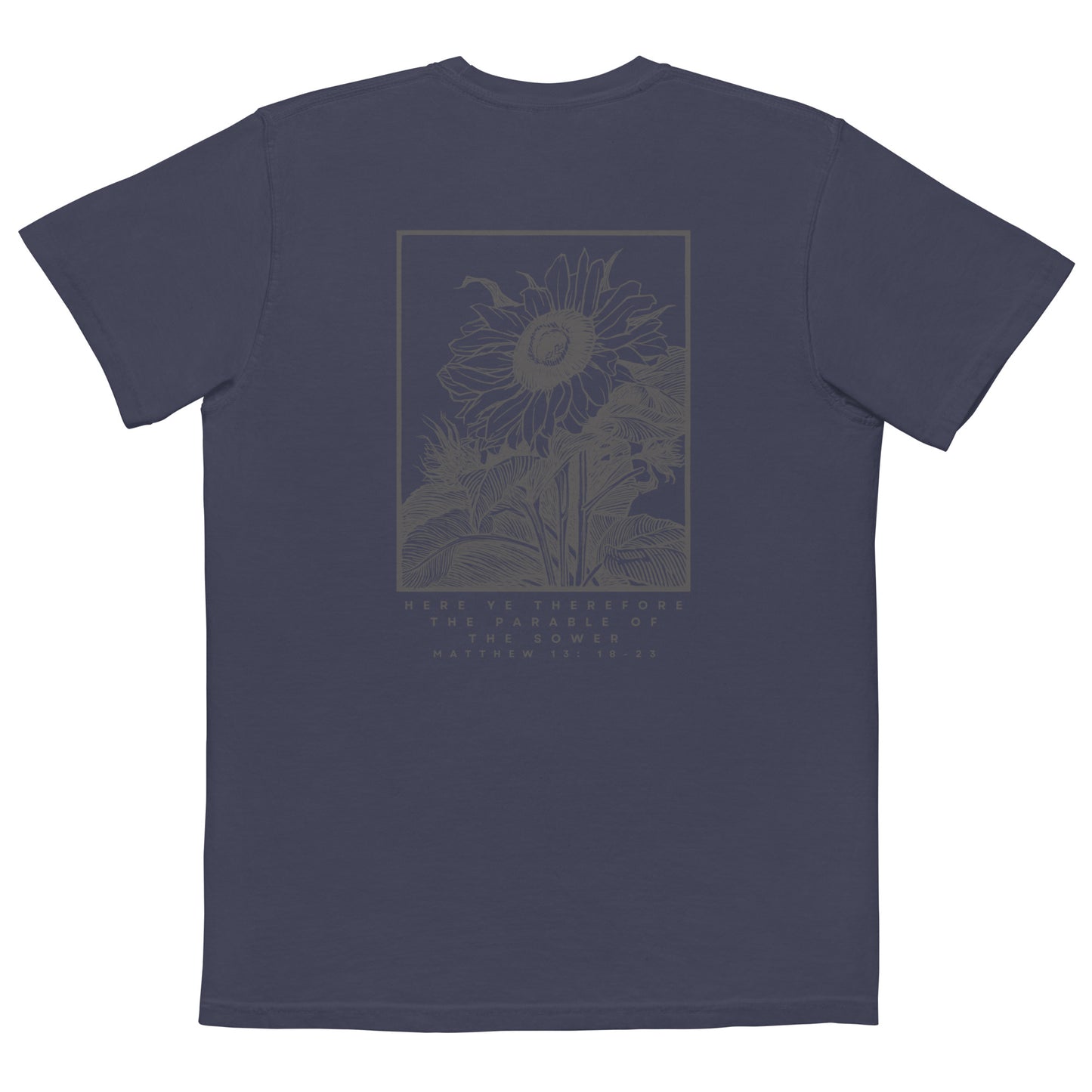 Parable Of The Sower Unisex garment-dyed pocket t-shirt