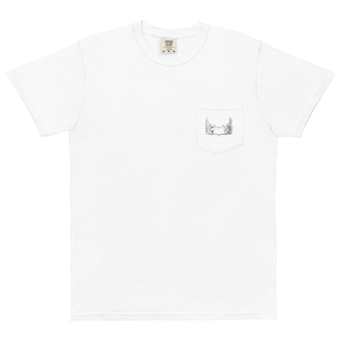 Repent Unisex garment-dyed pocket t-shirt