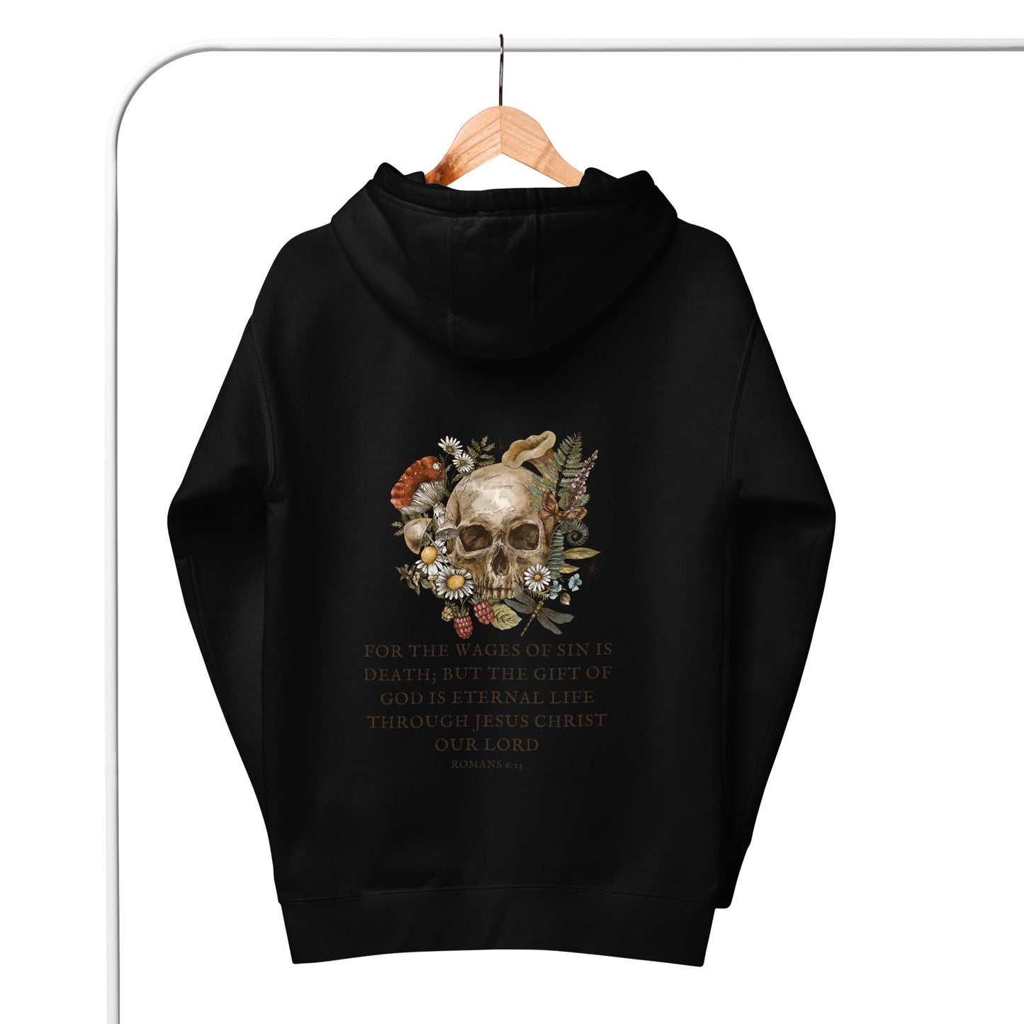 Eternal Life Skull Unisex Hoodie