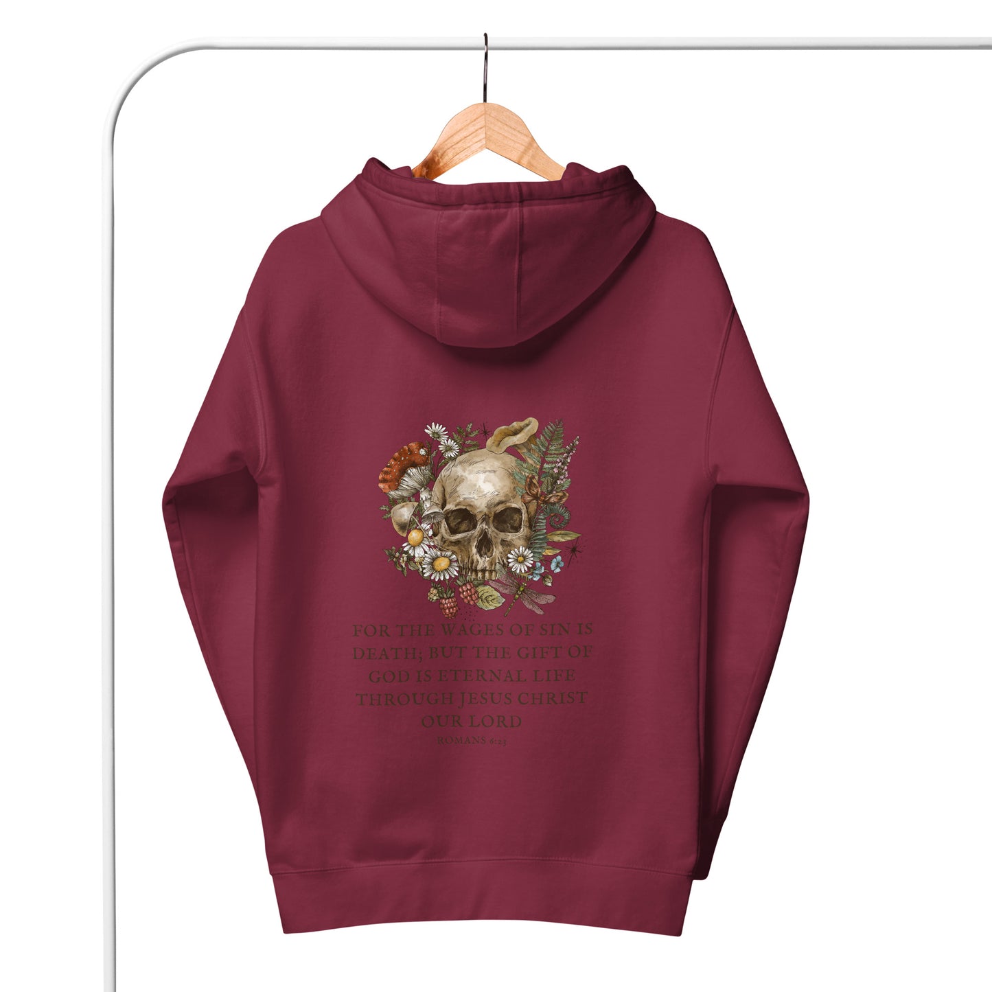 Eternal Life Skull Unisex Hoodie